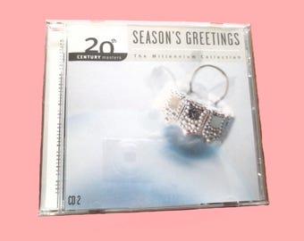 CHRISTMAS Cd, SEASON'S GREETINGS, 20th Century Masters, Disc 2, 2000 Recording, Vintage Cd