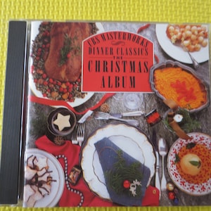 The CHRISTMAS Album, DINNER CLASSICS, Dinner Music Cd, Christmas Cd, Christmas Music Cd, Handel Cd, Cds, Bach Cd, Vintage Cd&#39;s, Compact Disc