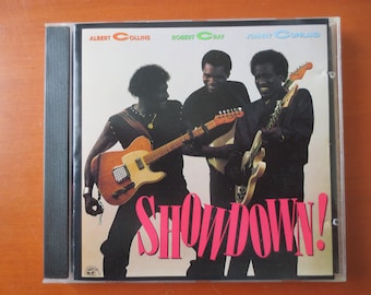 CD di blues vintage: SHOWDOWN - Albert Collins, Robert Cray, Johnny Copeland (1985)