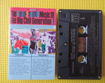 The BIG CHILL GENERATION, Rock Music, 1985 Cassette Tape, Vintage Cassette