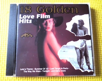 Vintage 18 Golden Love Film Hits CD - Romantic Movie Themes (1992)