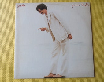 JAMES TAYLOR, GORILLA, James Taylor Record, James Taylor Vinyl, Vinyl Records, Folk Records, Folk Vinyl, lps, Vintage Records, 1975 Records