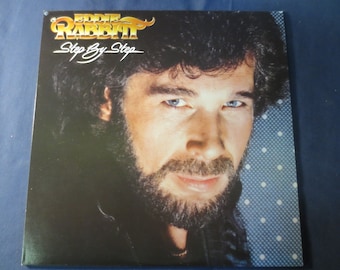 Eddie Rabbitt - Step By Step Vinyl LP - 1981 Country Record