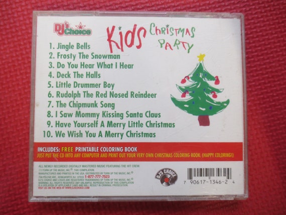 【中古】「未使用品」［CD］Christmas Celebration KIDS CHRISTMAS PARTY, 2002 Compact Disc, Vintage Cd - Etsy