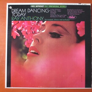 Vintage Records, RAY ANTHONY, Dream DANCING Today, Ray Anthony Records, Vintage Vinyl, Record Vinyl, Ray Anthony Albums, Lps, 1966 Records