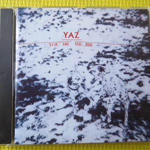 Vintage Cds, YAZ, You and Me Both, YAZ Cd, Rock Music Cd, YAZ Album, Music Cd, Rock Cd, Yaz lp, Pop Music Cd, Pop Cds, 1987 Compact Disc
