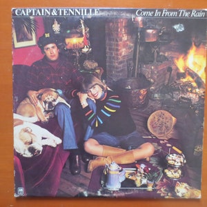 Vintage Records, CAPTAIN and TENNILLE, Come In From the Rain, Vintage Vinyl, Record Vinyl, Records, Vinyl Record, Vinyl Album, 1977 Records