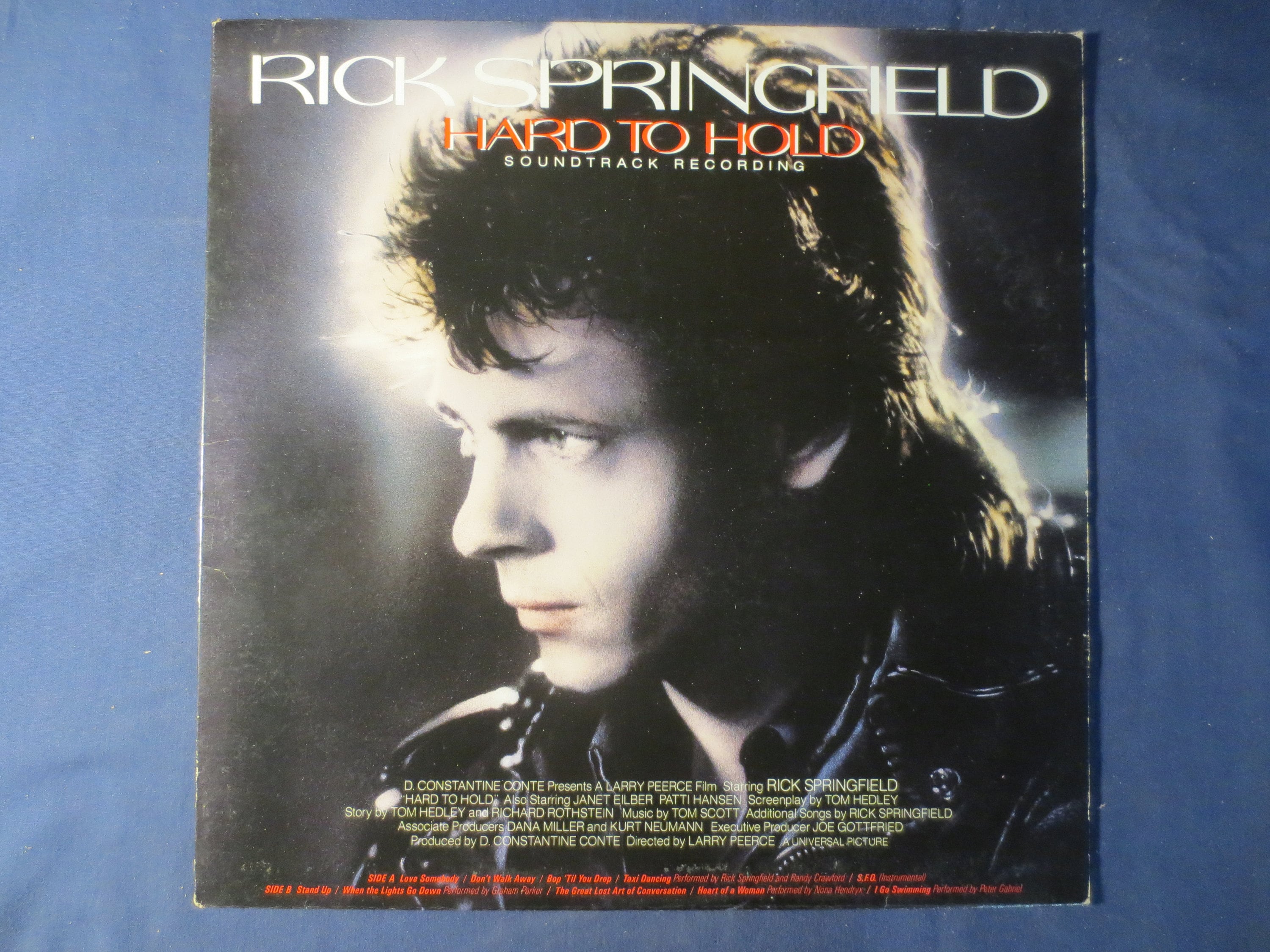 Rick Springfield Hard to Hold サウンドトラック Rick Springfield Hard to Hold サウンドトラック