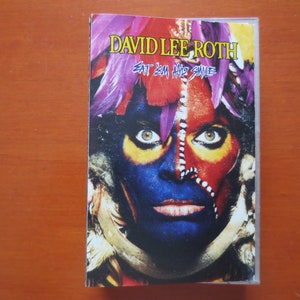Kassette Tapes, DAVID Lee ROTH Tape, Eat 'Em and SMILE, Rock Album, Joe Jackson Musik, Rock Song, Tonbandkassette, Kassette, 1986 Kassette