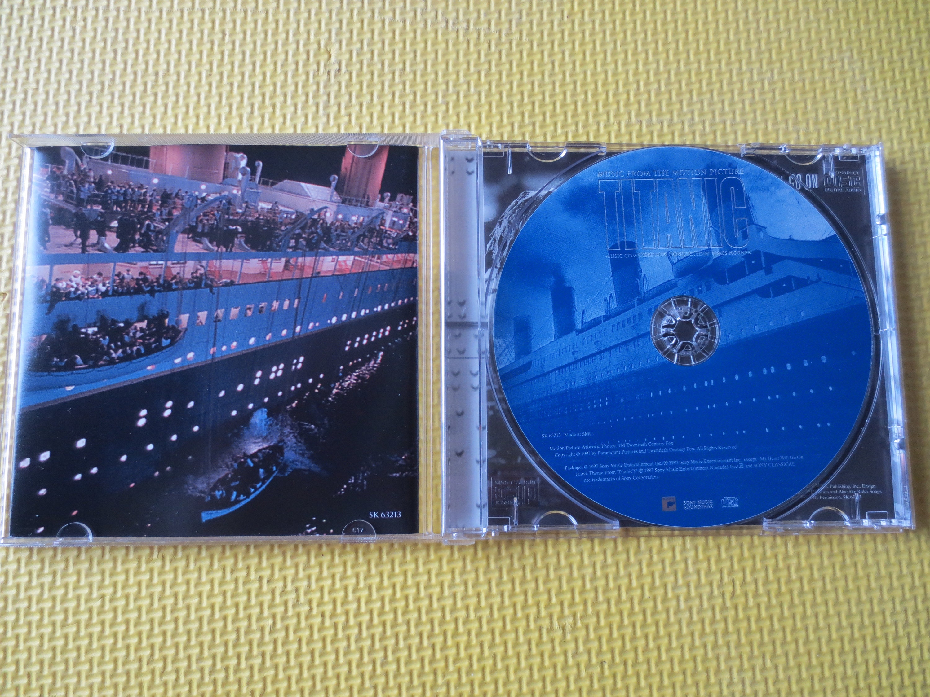 TITANIC サウンドトラック SACD James Horner - Titanic: Music from the Motion Picture