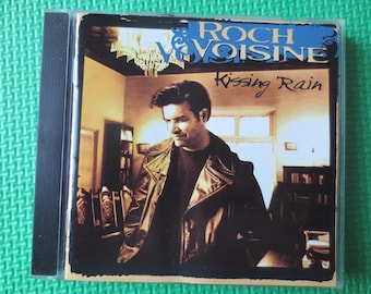 Vintage Cds, ROCH VOISINE, KISSING Rain, Roch Voisine Cds, Rock Cds, Music Cds, Rock Music Albums, Cds, Rock Music Cd, 1996 Compact Discs