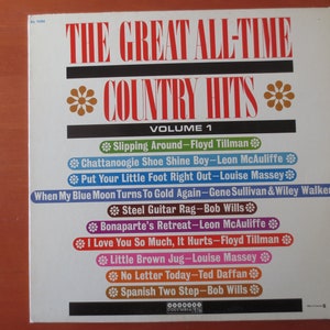 Vintage Records, COUNTRY RECORDS, GREAT Country Hits, Country Albums, Country Music, Vinyl, Lps, Country Lp, Vinyl Record, Lps, 1961 Records