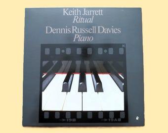 KEITH JARRETT, RITUAL, Dennis Russell, Jazz Album, plaat 1982, vintage vinyl lp
