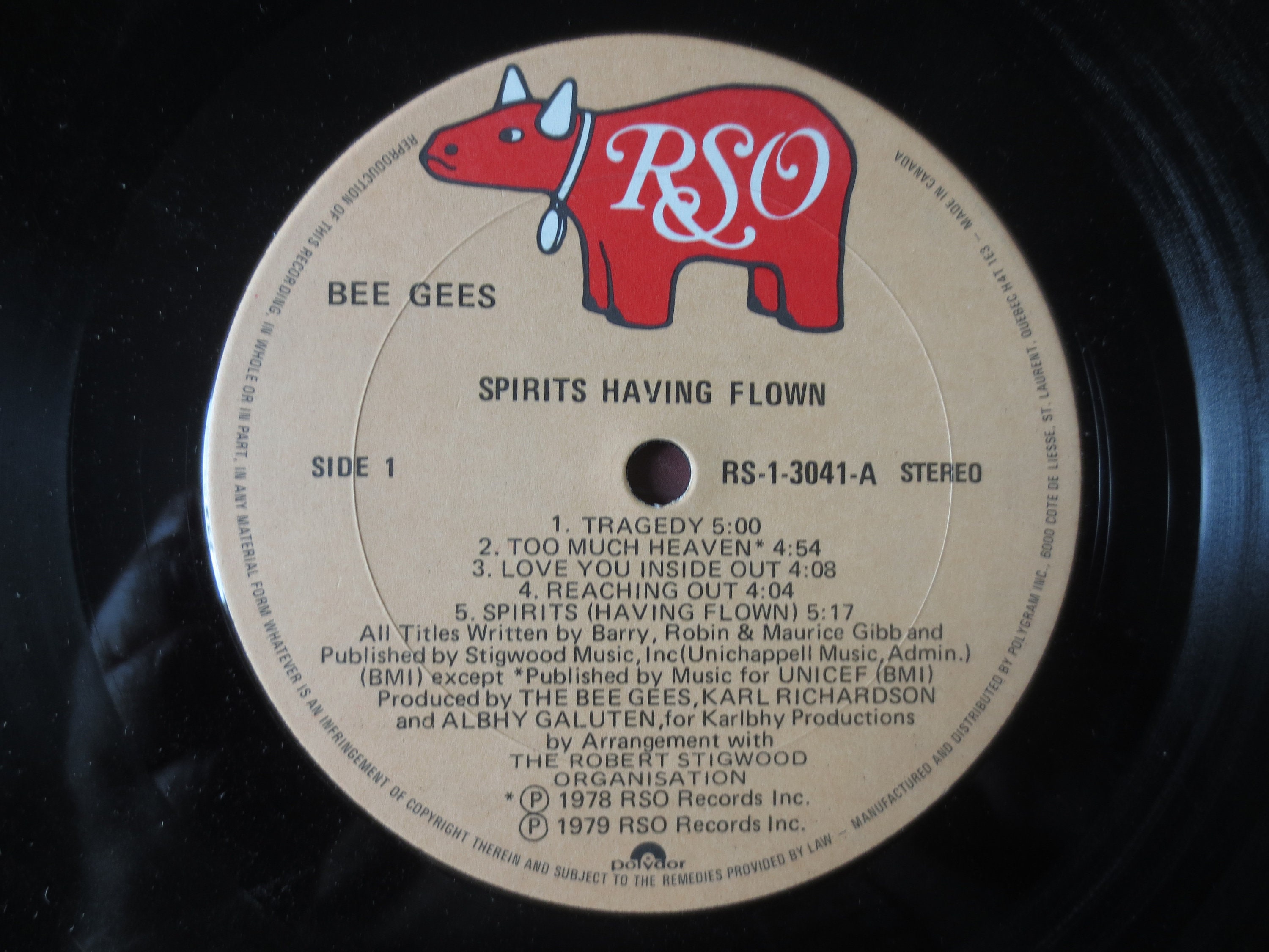 bee gees spirits having flown