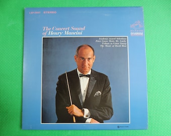 Henry Mancini 'The Concert Sound' Vinyl Record - 1964 Vintage Album