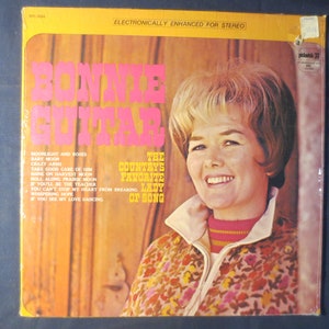 BONNIE UNIKAT, die Lieblings-DAME des Landes, Bonnie-Gitarrenplatte, Country-Aufzeichnungen, Bonnie-Gitarren-LPs, Vintage-Aufzeichnungen, 1968-Aufzeichnungen