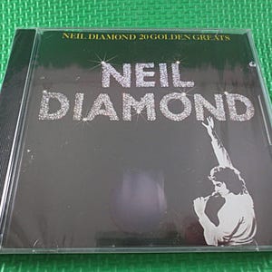 NEIL DIAMOND, Factory SEALED, 20 Golden Greats, Neil Diamond Cd, Neil Diamond Album, Neil Diamond Hits, Neil Diamond Songs, Neil Diamond Lp