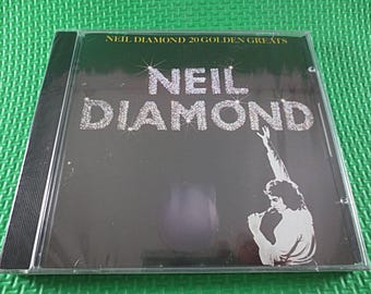 ニール・ダイアモンド、工場未開封、20 Golden Greats、1985年頃のコンパクトディスク、ヴィンテージCD