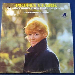 Vintage Schallplatten, PETULA CLARK, Das Grass des anderen ist immer grüner, Petula Clark Vinyl, Petula Clark Album, Vinyl LP, LPS, 1968 Schallplatten