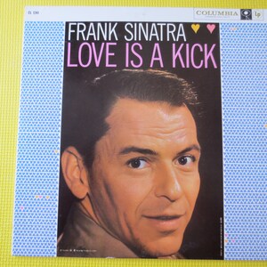 FRANK SINATRA, LOVE is a Kick, Frank Sinatra LP, Disco de jazz, Vinilo vintage, Disco de vinilo, Disco de vinilo, Lps, Discos vintage, Discos de 1958
