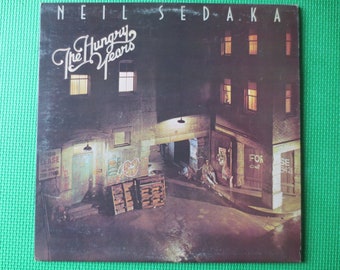Vintage Neil Sedaka Vinyl Record: The Hungry Years LP, 1975