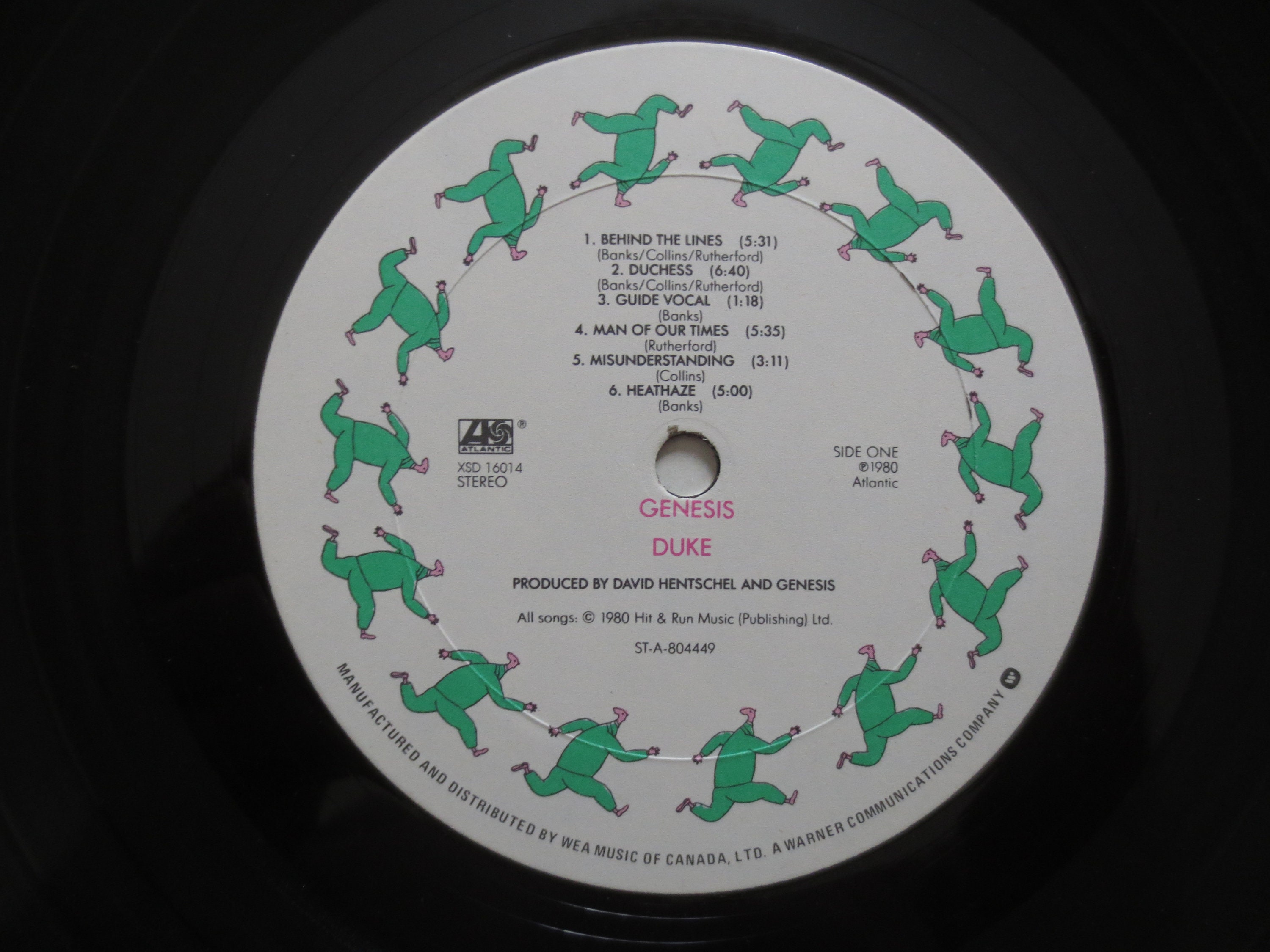 Genesis DUKE レコード ジェネシス / デューク（中古レコード） - BORDERLINE RECORDS