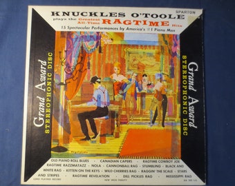 Vintage Knuckles O'Toole Ragtime LP - 1955 Vinyl Album
