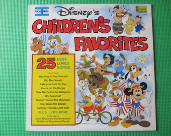【P6002】WALT DisNEY RECORDS children’s fa P6002】WALT DisNEY RECORDS children's fa Walt Disney Records