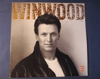 Vintage STEVE WINWOOD "Roll With It" Rock Vinyl Record (1988)