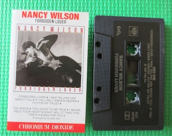 NANCY WILSON, Forbidden Lover, 1987Cassette Tape, Vintage Cassette