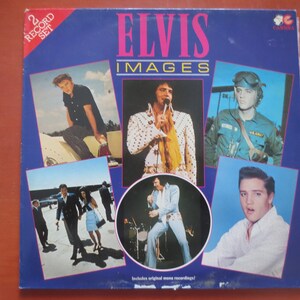 Vintage Records, ELVIS PRESLEY, IMAGES Double Album, Elvis Records, Elvis Albums, Elvis Vinyl, Vintage Vinyl, Records, Vinyl Lp, 1982 Record