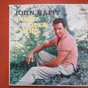 Vintage Records, JOHN RAITT Record, Under OPEN Skies Lp, John Raitt Album, John Raitt Lp, John Raitt Vinyl, Vintage Vinyl, Lps, 1958 Records