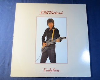Cliff Richard - Early Years Vinyl Record - 1982 Pop Rock Album