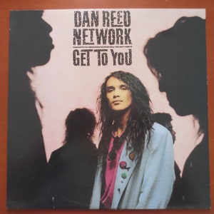DAN REED NETWORK, Dan Reed, musique Dan Reed, vinyle Dan Reed, Ep Dan Reed, Ep funk metal, album métal, Ep vinyle, disque vintage, disques 1988
