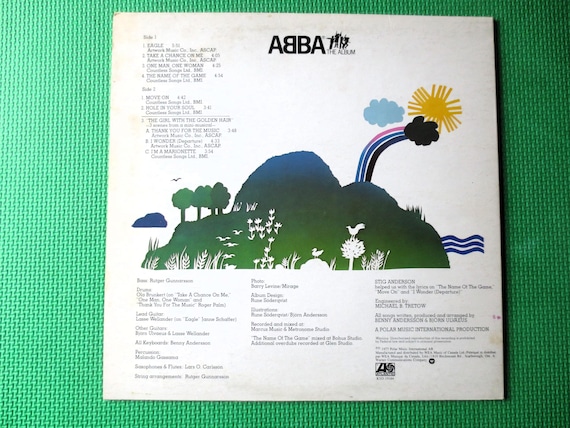 Abba レコード ABBA – ABBA the Album (1977) Vinyl LP - Etsy