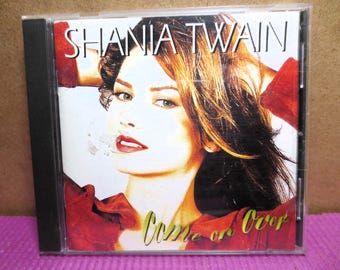 Vintage Cds, SHANIA TWAIN, Come On Over, SHANIA Twain Cds, Shania Twain Lps, Pop Music Cds, Shania Twain Albums, Pop Cds, 1997 Compact Disc