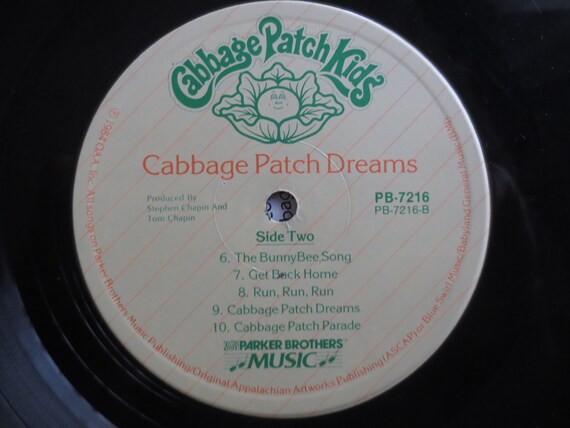 CABBAGE PATCH KIDS, Cabbage Patch Dreams, Vintage Album, 1984