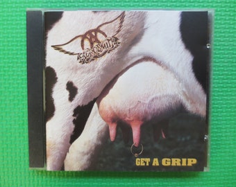 Vintage Cds, AEROSMITH, GET a Grip, AEROSMITH Cd, Rock Cd, Aerosmith Lp, Aerosmith Album, Music Cd, Vintage Compact Disc, 1993 Compact Disc