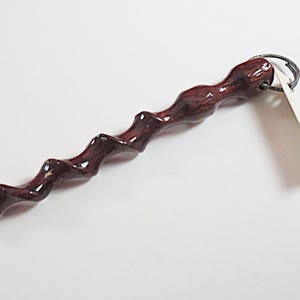 MAGIC WAND, KEYCHAIN, Wood Magic Wand, Spiral Magic Wand, Witches Wand, Keychain Wand, Magicians Wand, Merlin&#39;s Wand, Mini Magic Wand, Magic