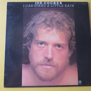 Vintage Records, JOE COCKER, I Can Stand A Little Rain, Joe Cocker Record, Joe Cocker Album, Joe Cocker Lp, Classic Rock lp, 1974 Records