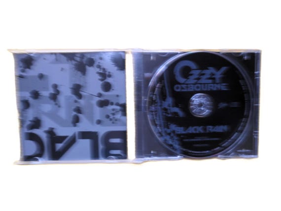 OZZY OSBOURNE, BLACK Rain, Heavy Metal, Compact Disc, Vintage Cd