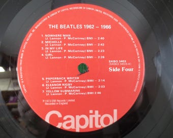 The Beatles – 1962–66 (red Album) (1973) Vinyl LP (2-record Set