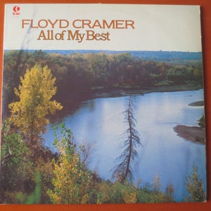 FLOYD CRAMER, All My BEST, K-Tel Records, Floyd Cramer Albums, Country Records, Vinyl Record, Vinyl Lp, Lps, Vintage Records, 1980 Records