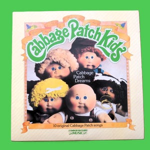 CABBAGE PATCH KIDS, Cabbage Patch Dreams, vintage album, plaat 1984, vinyl lp