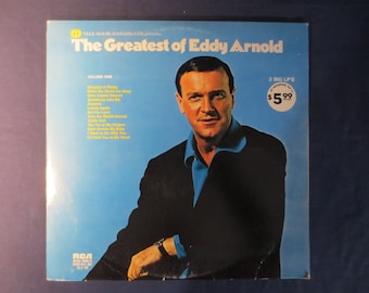 Vintage Records, EDDY ARNOLD Records, The GREATEST of, Eddy Arnold Albums, Eddy Arnold Vinyl, Eddy Arnold Lp, Vinyl Records, 1973Records