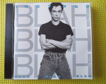 Iggy Pop "Blah Blah Blah" CD, 1986 Rock Album