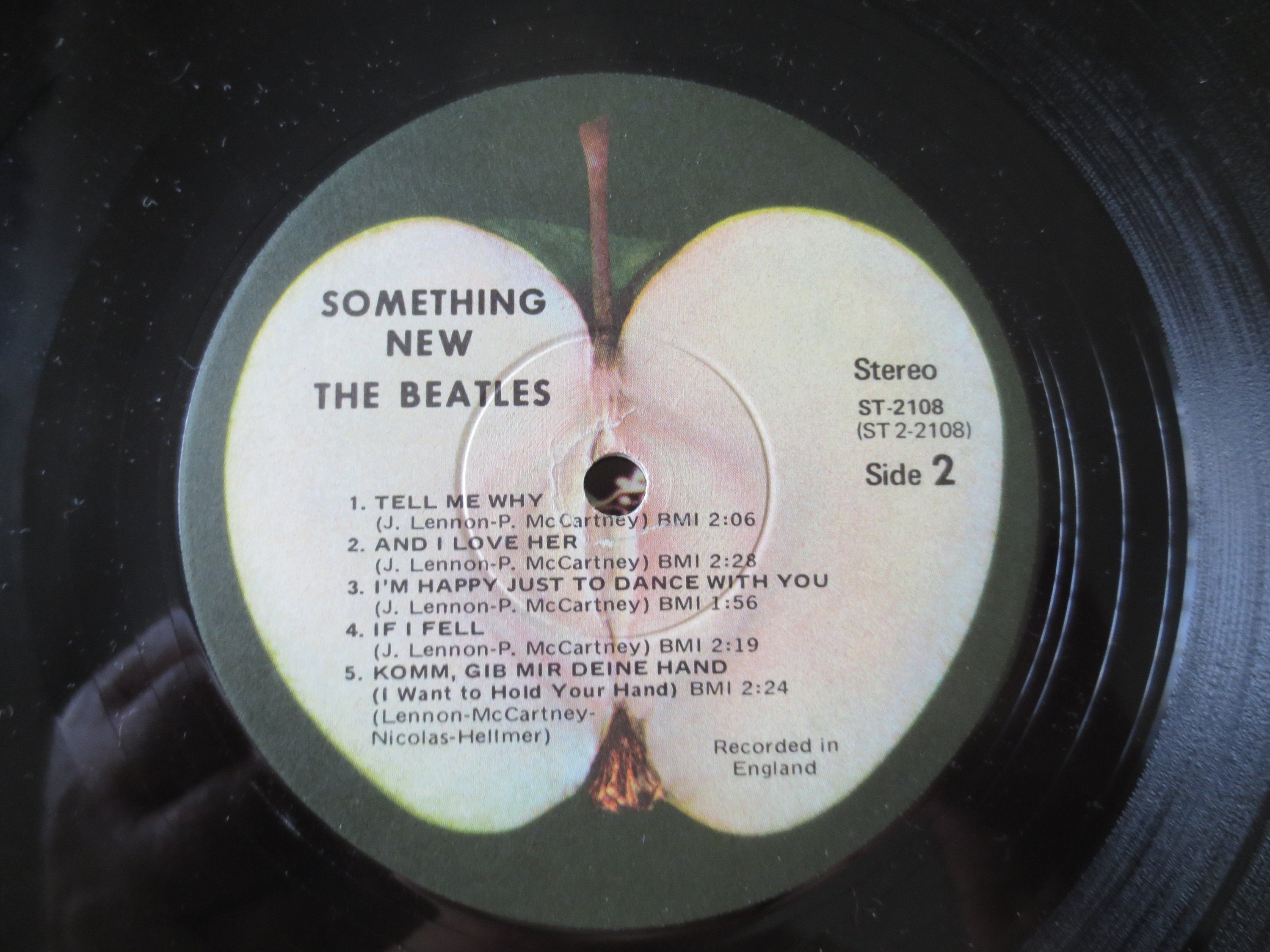 激レア! アメリカ軍専用! 1971年発売 レコード新品同様! ビートルズ The BEATLES, SOMETHING NEW, the Beatles Albums, Beatles