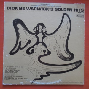 Vintage Records, DIONNE WARWICKE, GOLDEN Hits, Pop Record, Dionne Warwicke Lp, Vinyl Record, Pop Music, Vinyl Lp, Pop Records, 1970 Records
