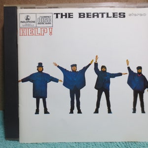 Vintage Cd&#39;s, The BEATLES, HELP, The BEATLES Cd, The Beatles Albums, The Beatles Records, The Beatles lp, Beatles Songs, 1987 Compact Disc