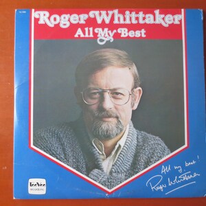 ROGER WHITTAKER Lp, All My BEST, 2 Records, Roger Whittaker Lp, Vintage Vinyl, Vinyl Record, Country Records, Vintage Records, 1977 Records